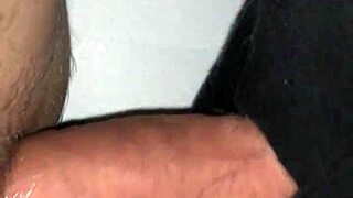 drippinglips85 casually does double penetration with a dildo and cock, ripping clothes for cumshot