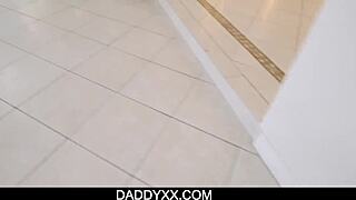 Petite Asian teen Alexia Anders seduces stepdad POV