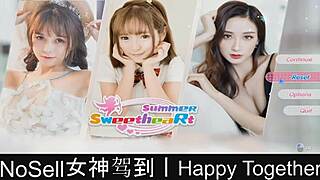 they play a fun dating game and feel happy together in part one.