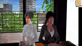 My new family in erotic cartoon game