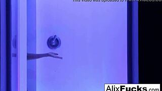 Alix Lynx Showers Nude Seductively