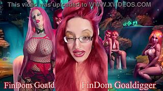 less talk more pay, goddess gives jerk off instructions in domination on hdpornmovies.xxx
