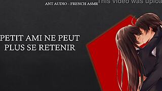ant audio - petit ami ne peut plus se retenir asmr