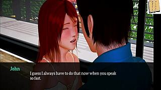 oh my new family is so wild and taboo with redhead anime teens!