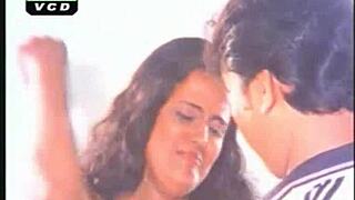 hot desi girl bathing in steamy shower