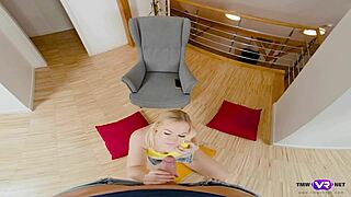 Jenny Wild desperately waiting for a fuck blonde babe