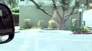 Eva angelina stepsis talked me into sharing big cock boyfriend with shaved brunette in 3some licking kissing