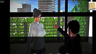 My new family in erotic cartoon game