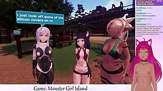 vtuber plays monster girl island part 1