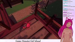 vtuber plays monster girl island part 1