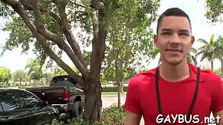 Hunk Gives Blowjob Before Sexy Homo Fucking!