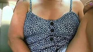 cumming in the backseat