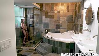 Father-In-Law Catches Step Daughter Masturbating With Big Cock Three Times