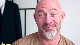 Fakehub - big tits curvy nelly kent teases and cheats on boyfriend with older roommate