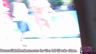 back stage and close up at nudes a poppin