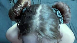 Pov yur goth girlfriend sux cock n gets facial