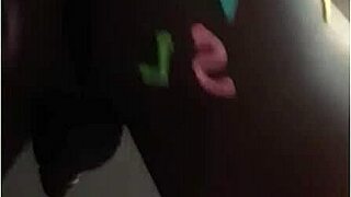 Black shemale deepthroats in hardcore 3some with ebony ass