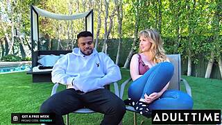 adult time - stunning pawg lena paul bangs troy francisco hard