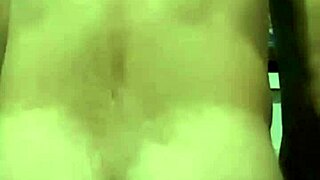 On all fours giving in the kitchen at the married man's house