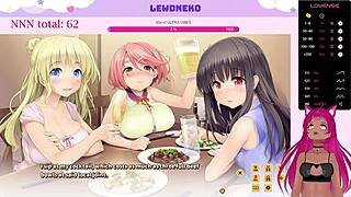 Cute Vtuber Lewdneko Plays Love Cubed Dating Game Part Two