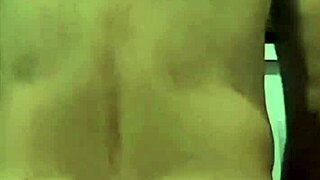 On all fours giving in the kitchen at the married man's house