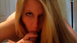 Old Amateur Sucks Monster Cocks In Sex Tape