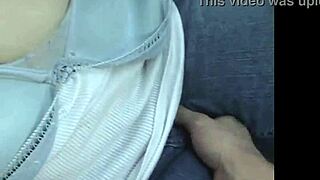 hot couple giving a naughty blowjob in the car during a wild ride