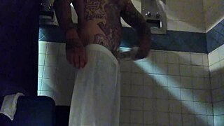 imagine stroking this big dick in the shower