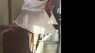 Hot latina girl twerks and shakes her ass.