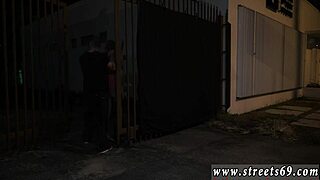 Cute Step Daughter Punished In Garage