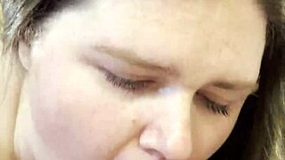 Can you handle sexy BBW Poppy Cohen sucking big cock POV?