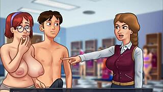 Judith's Big Tits In Summertime Saga