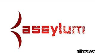 Frisky Kitten Endures Painful Therapy In Anus Asylum.