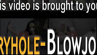 cock sucking blonde tramp with great tits 😘💦