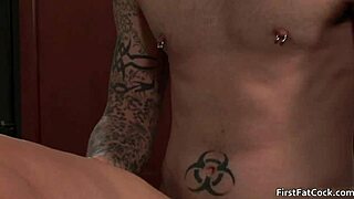 hot gay threesome with big cocks sucking and fucking in hardcore orgy action