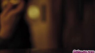 robber sneaks into amaris bedroom, she invites him to bed for passionate sex