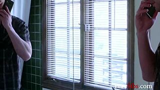 Blonde teen Chloe Cherry fucks hard to pay off her debt.