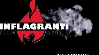 Vanda Angel, the chesty sucker, is working on a big cock