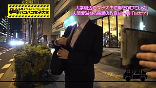 Asian babe gives blowjob to big tits in full version