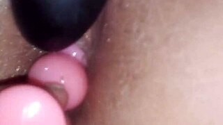 Anal dp dildo intense double penetration