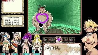 feeling the excitement of entering the succubus harem in this game