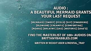 Explore the beauty and pleasure of a mermaid's oral skills