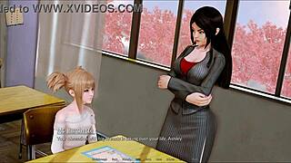 Exploring the harem hotel in episode 57