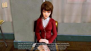 Exploring the harem hotel in episode 57