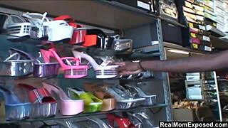 horny milf goes wild for big black dick!