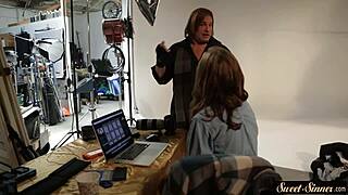 alluring teen 18+ loves getting fucked