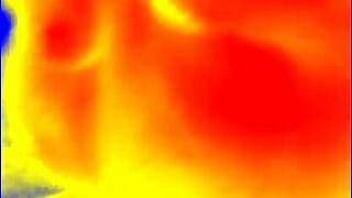 thermal SLoppy BLOWJOB with ebony bbw in interracial pov scene