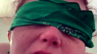 white girl sucks off for her