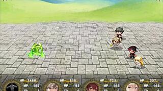 Forming a group with three hot virgin girls in big-breasted adventurer cuckold harem rpg?