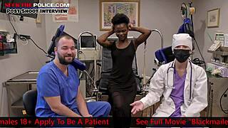 Rina Arem sucks police officer in office